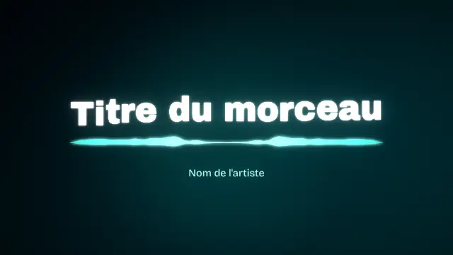 Modèle Lettres qui sautent : aperçu de la vidéo